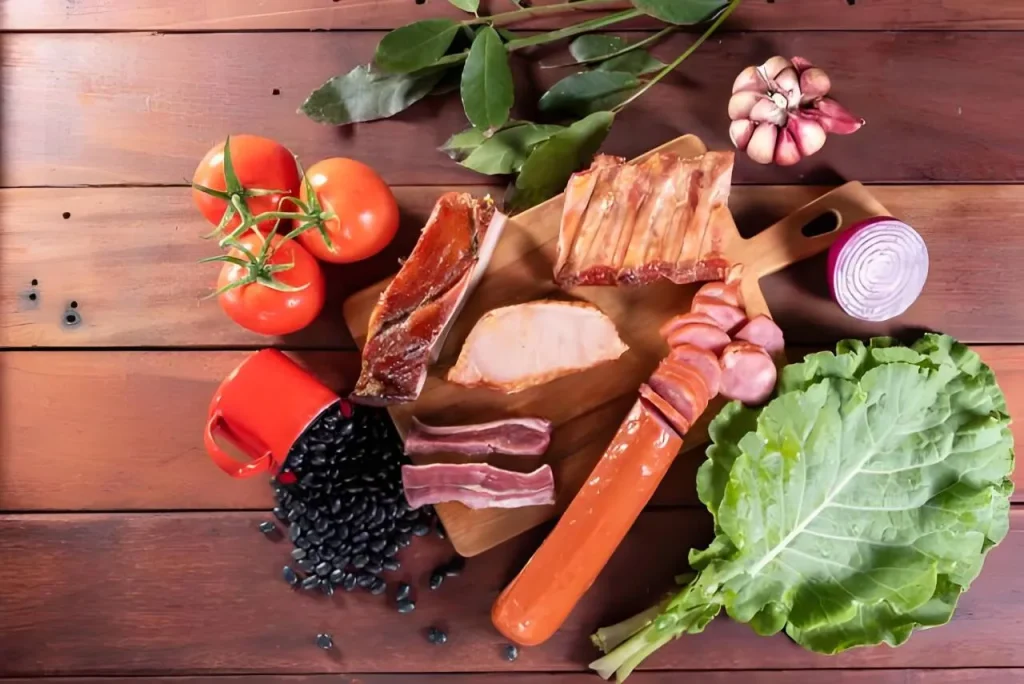 acompanhamentos da feijoada