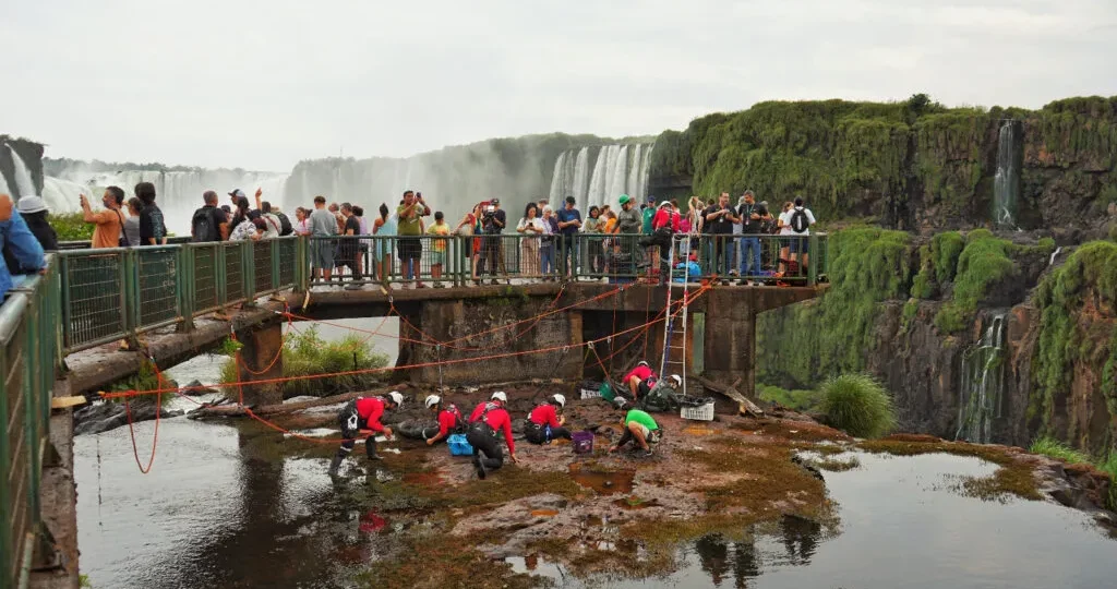 Cataratas do Iguaçu: turistas jogam 383 kg de moedas e batem recorde histórico