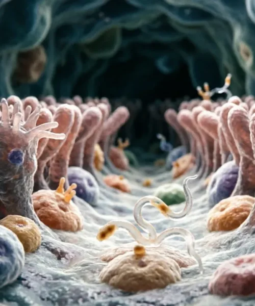 Parasitas Intestinais e Emagrecimento: Harvard Identifica Mecanismo Inédito