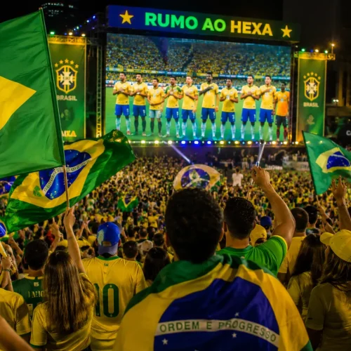 35% dos brasileiros já acreditam no hexa: confiança na Seleção cresce antes da Copa de 2026