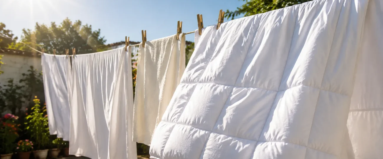 Por que roupa de cama no sol fica tão cheirosa? A resposta vai surpreender você