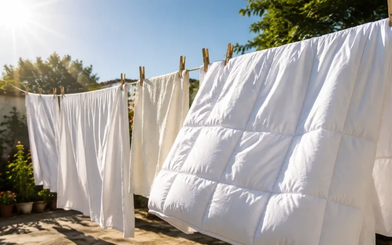 Por que roupa de cama no sol fica tão cheirosa? A resposta vai surpreender você